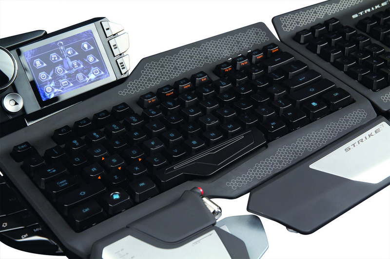 Illustration for article titled Mad Catz Releases a Gaming Keyboard from the Future